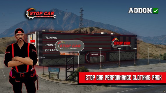 Stop Car Performance Mechanic Clothing Pack
