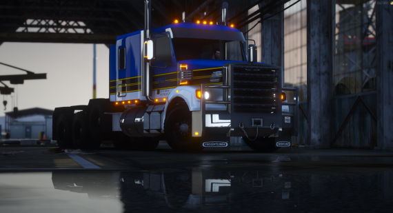 Coronado Tri-Axle Semi