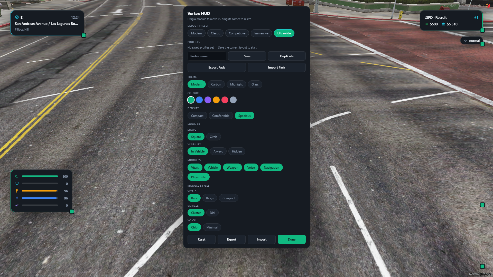 Vertex HUD | Advanced HUD System