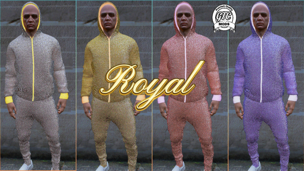 Iced-Out Tracksuit [4 Colours]