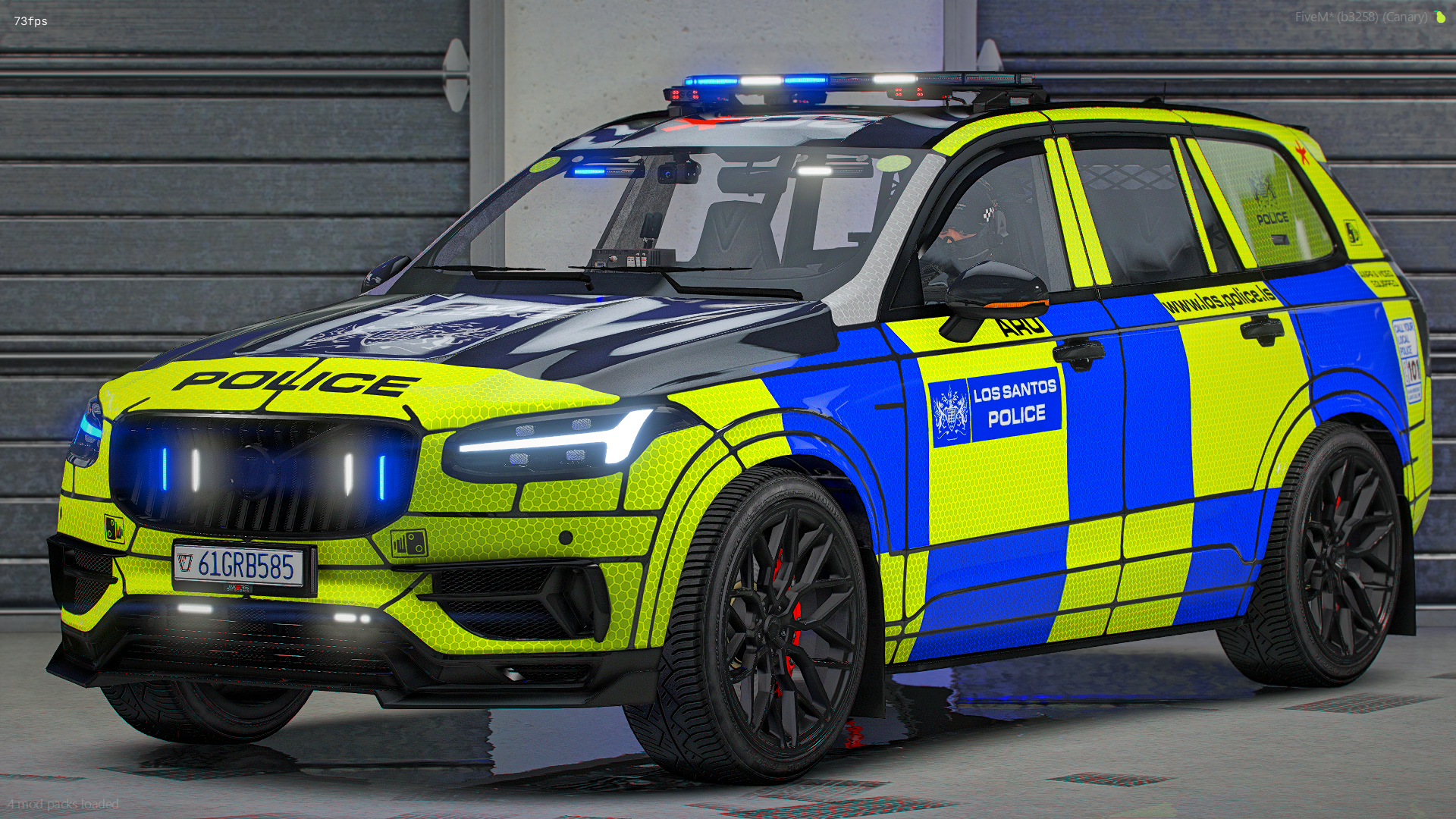 Vulcar VX90R (UK) Police  (Non -ELS)