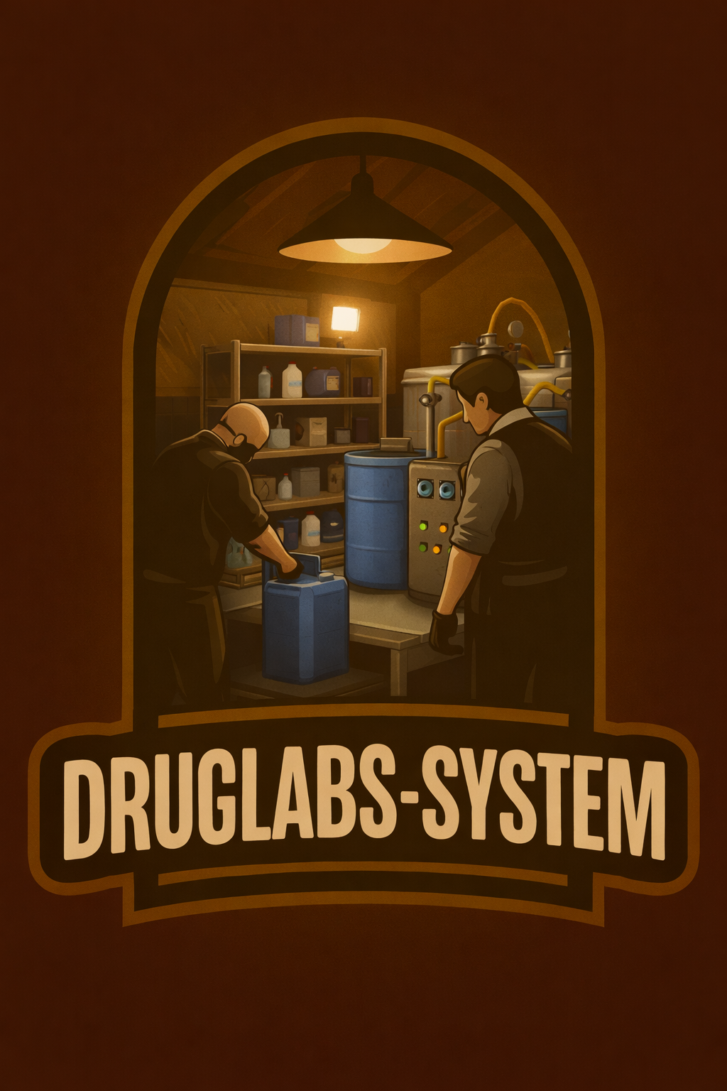 📕->[ESX] DrugLabs-System🔧(free)
