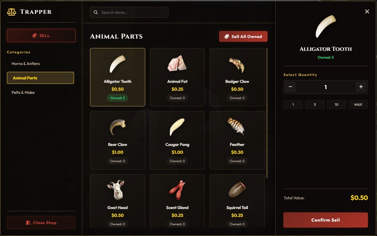 DynaDev  Trapper & Sell Trapper System