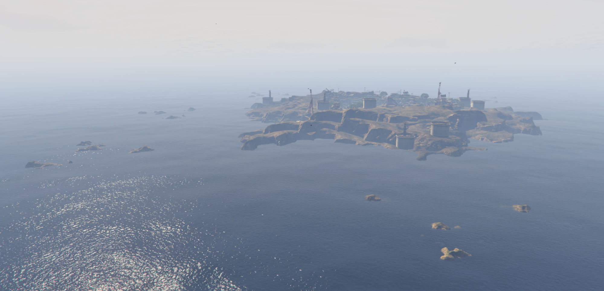 Destoyed Island