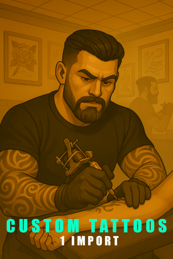 1 x Tattoo