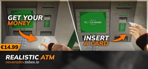 [ESX/QB/SDL] Realistic ATM