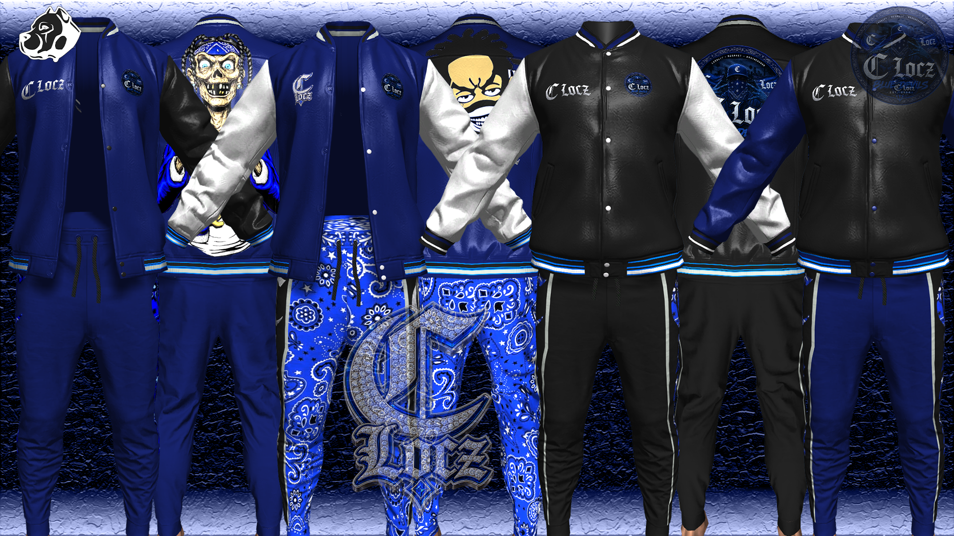 Blue Devils Gang Uniform | FiveM Clothing
