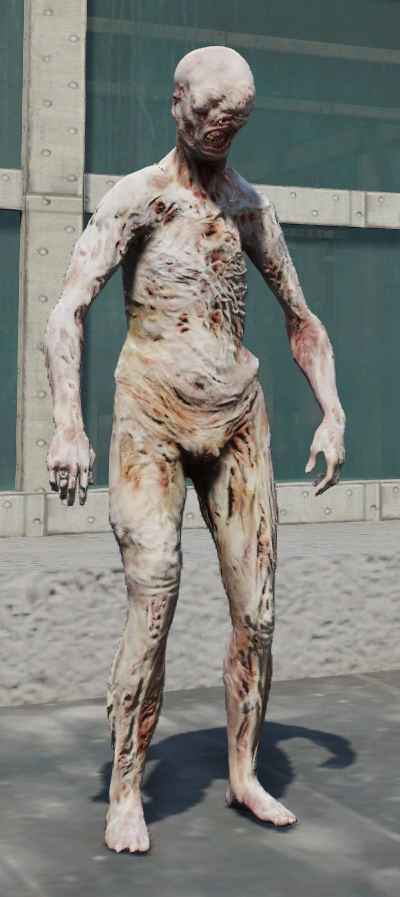 Zombie inspired by Revident Evil 7