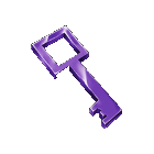 Amethyst key