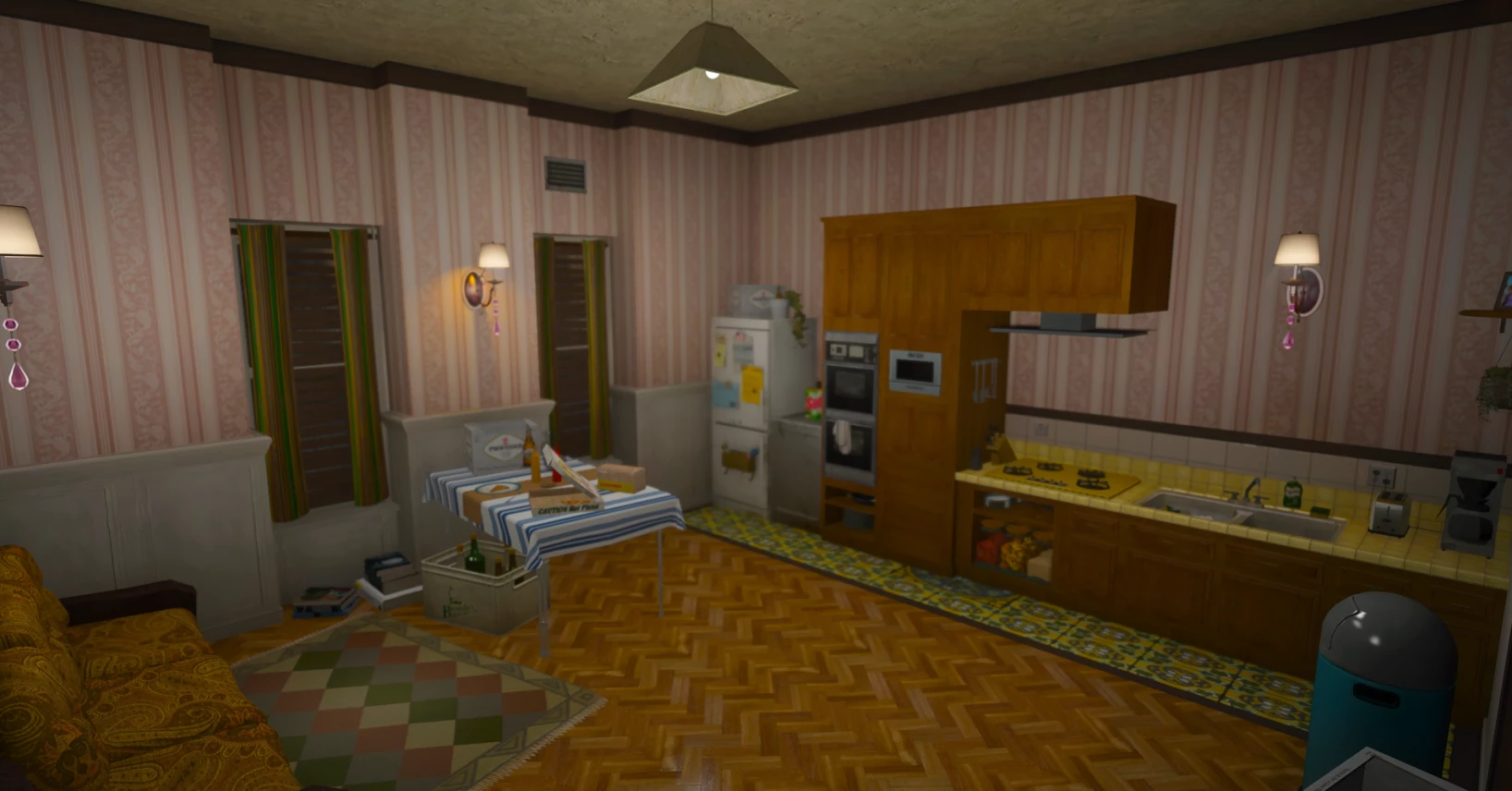 [Mafia Apartment] Interior Legal Illegal