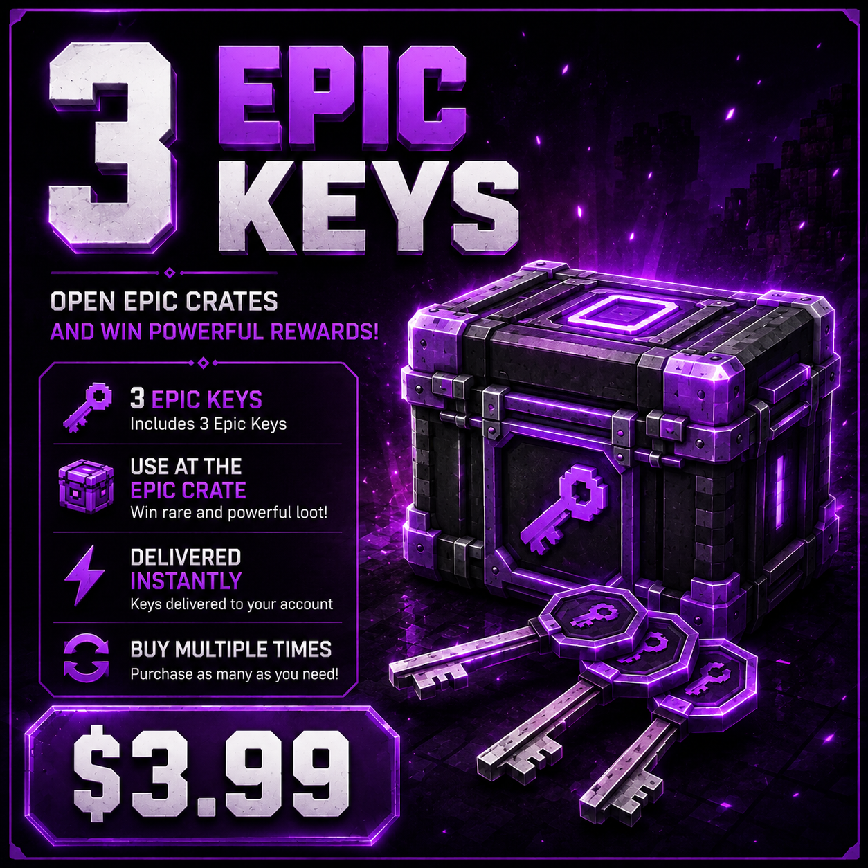 3 Epic Keys