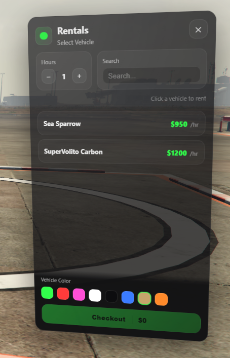 Vehicle Rental