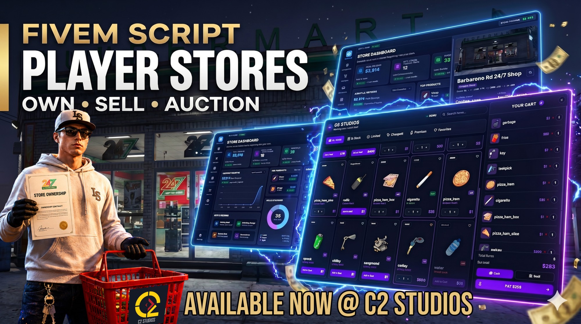 Advanced Player Owned Stores