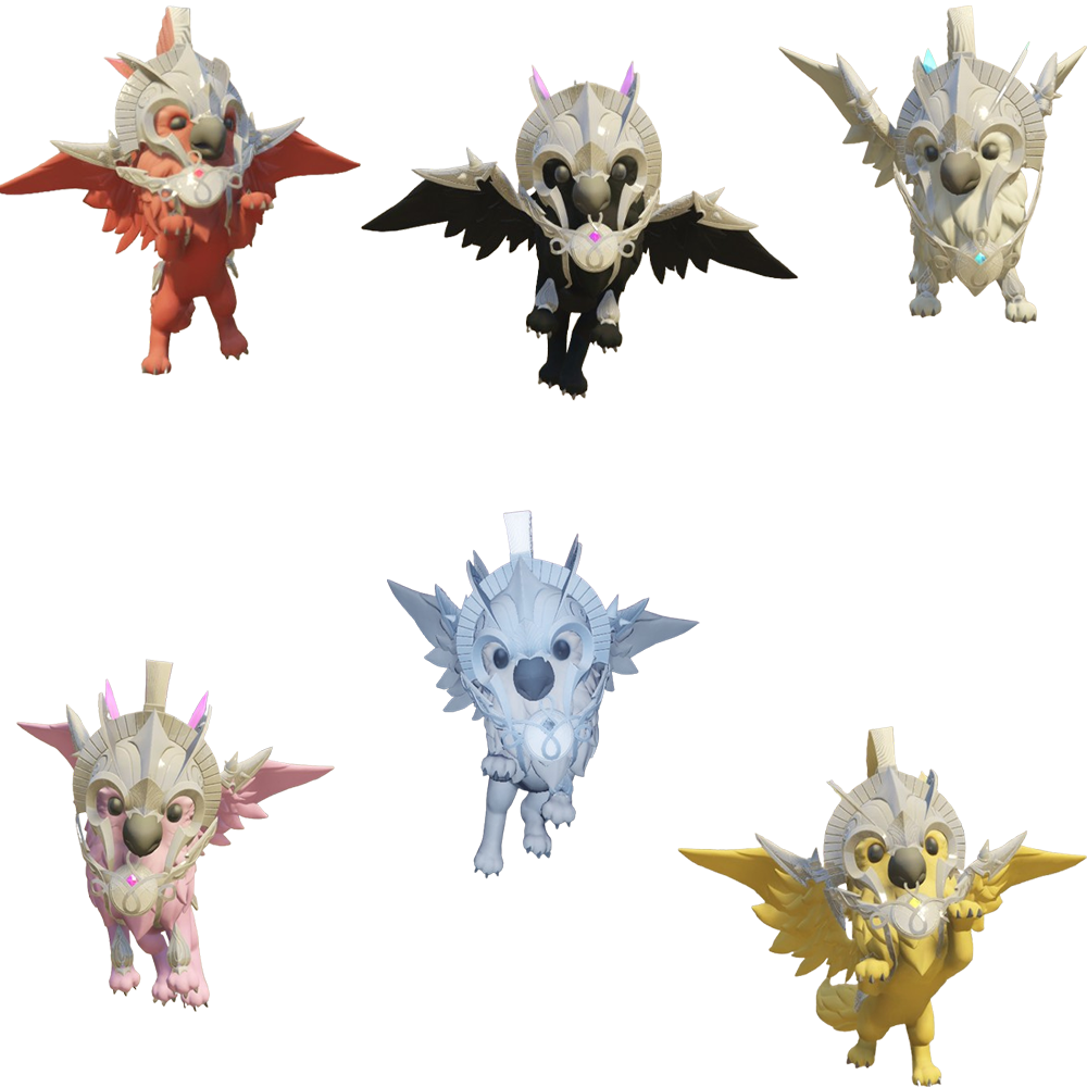 Cubgriffons - 6 Color Variations