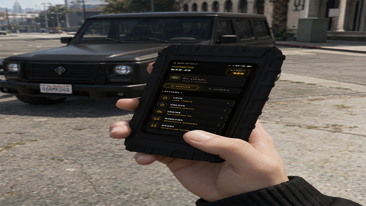 3D Hacking Device: In-hand phone hacking tool