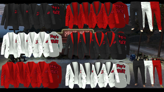 Pop's Diner Suits (Male + Female)