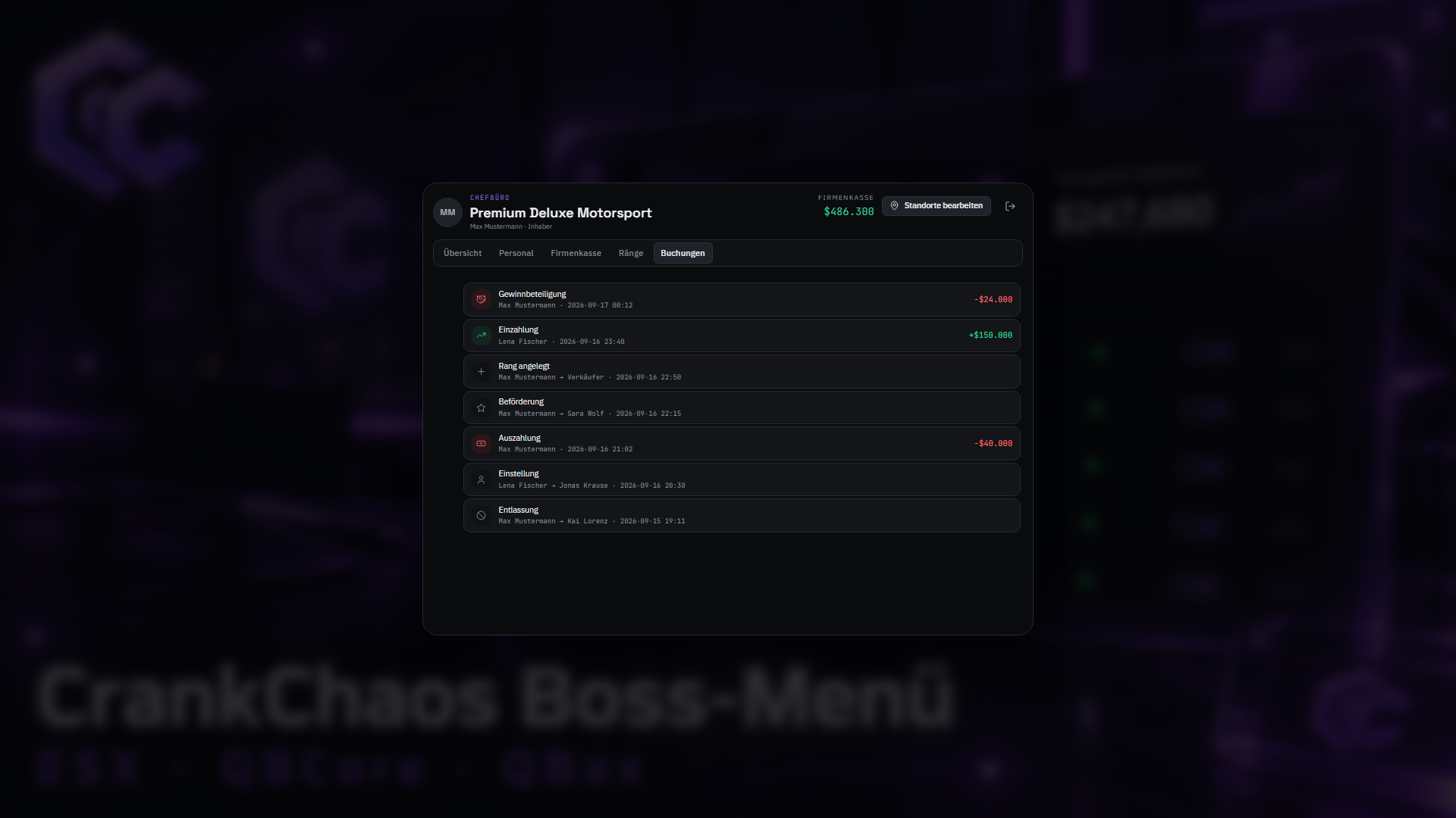 CrankChaos Boss-Menü – Bild 4