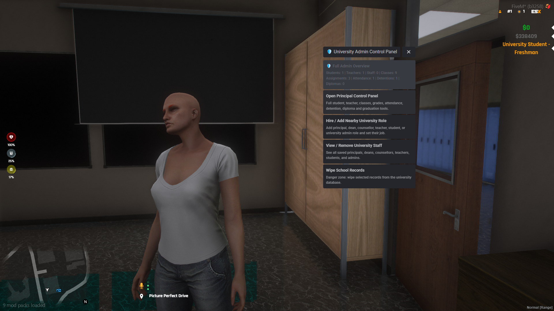 Advanced University/School  [ESX/QB/QBOX]