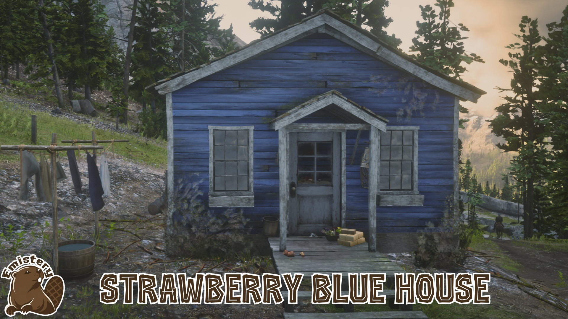 Strawberry Blue House MLO