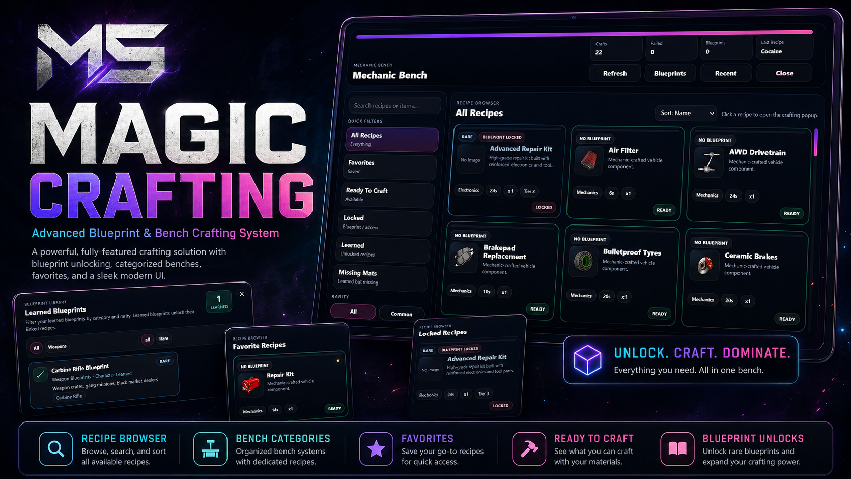 Magic Crafting