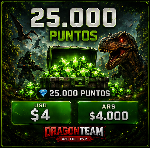 25.000 Creditos