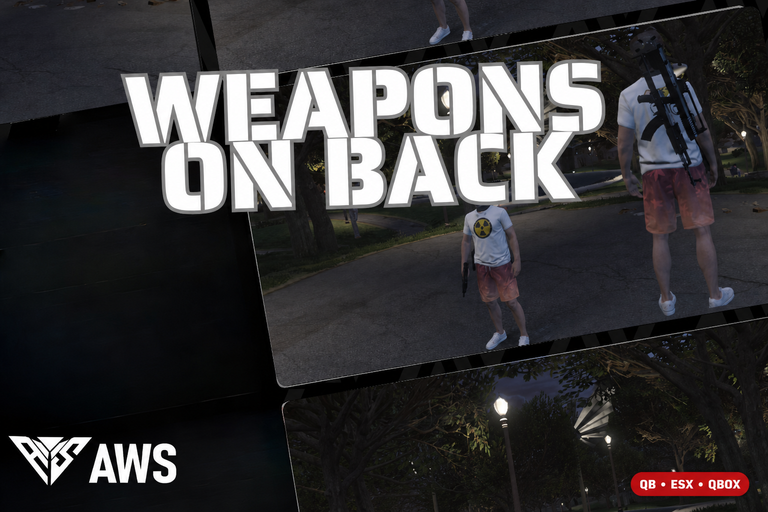 Weapons On Back (QB/ESX/Qbox)