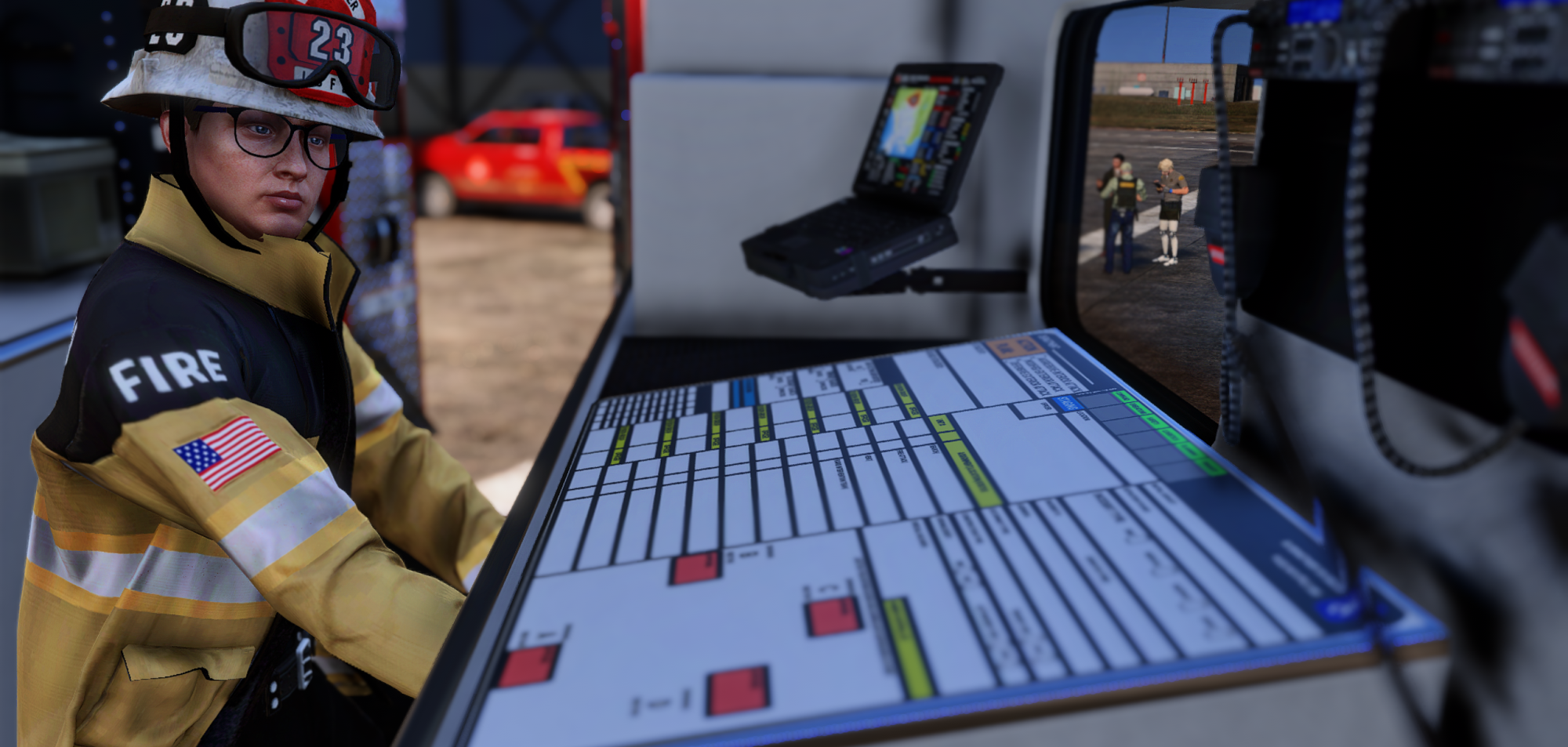 Spear Impulse Mobile Command Fire Truck