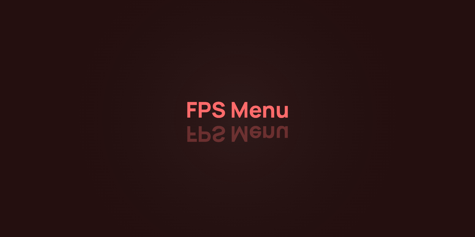 FPS Menu