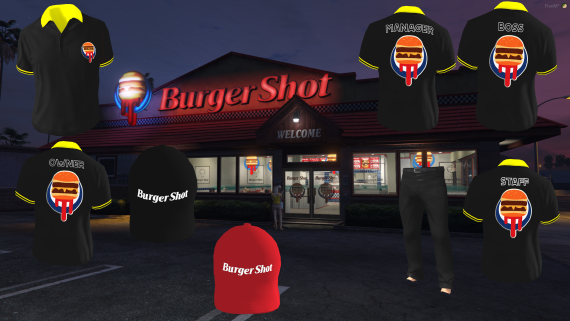 Burger Shot 1 (Male + Female)