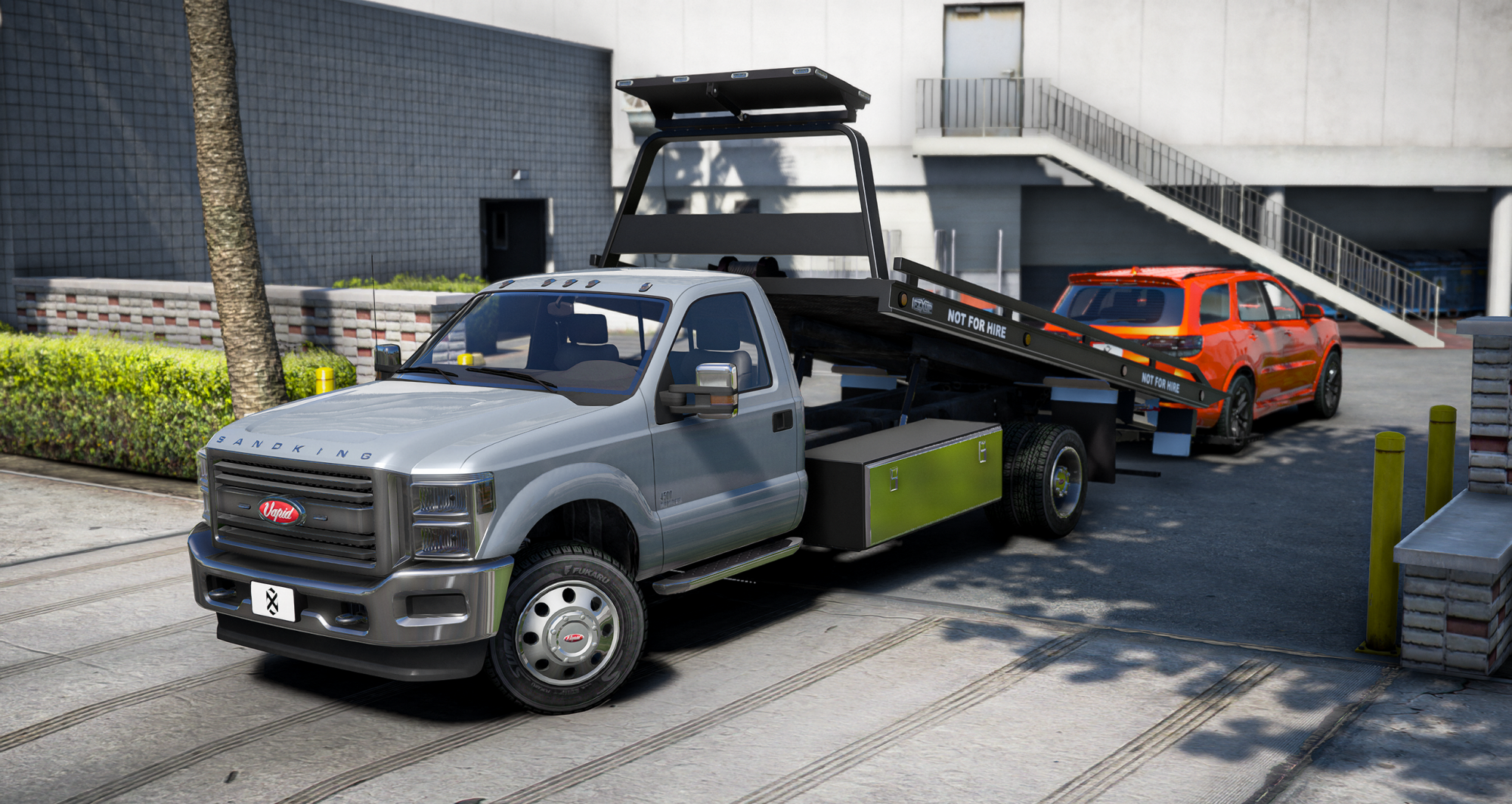 Vapid Sandking D155 Rollback Tow Trucks (2 Models)