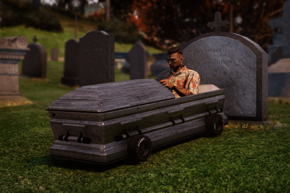 Coffin Cart