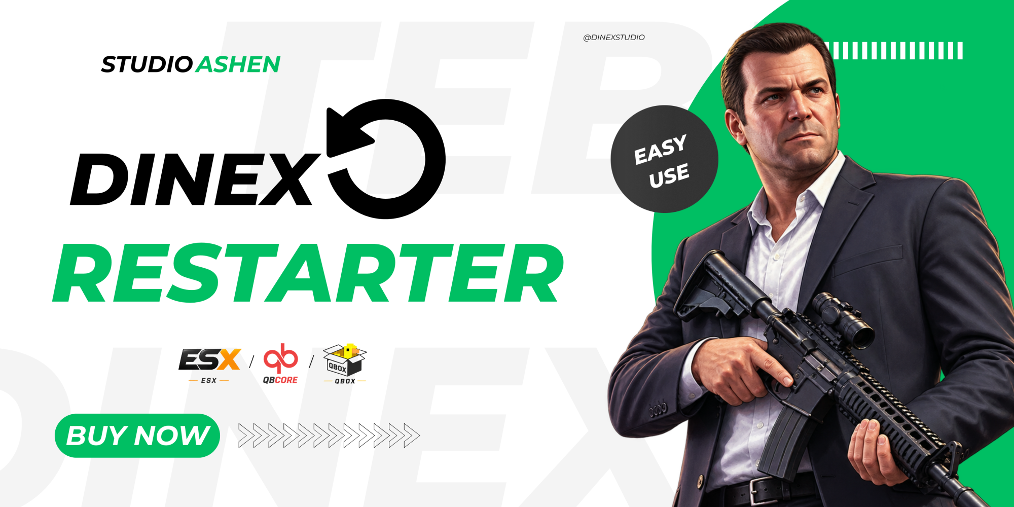 DINEX RESTARTER [ESCROW] — Advanced FiveM Server Restart System