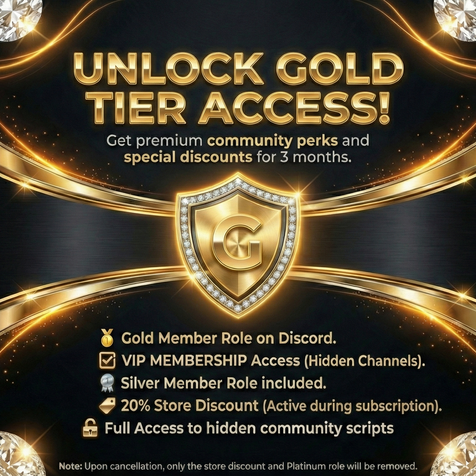 Gold Membership