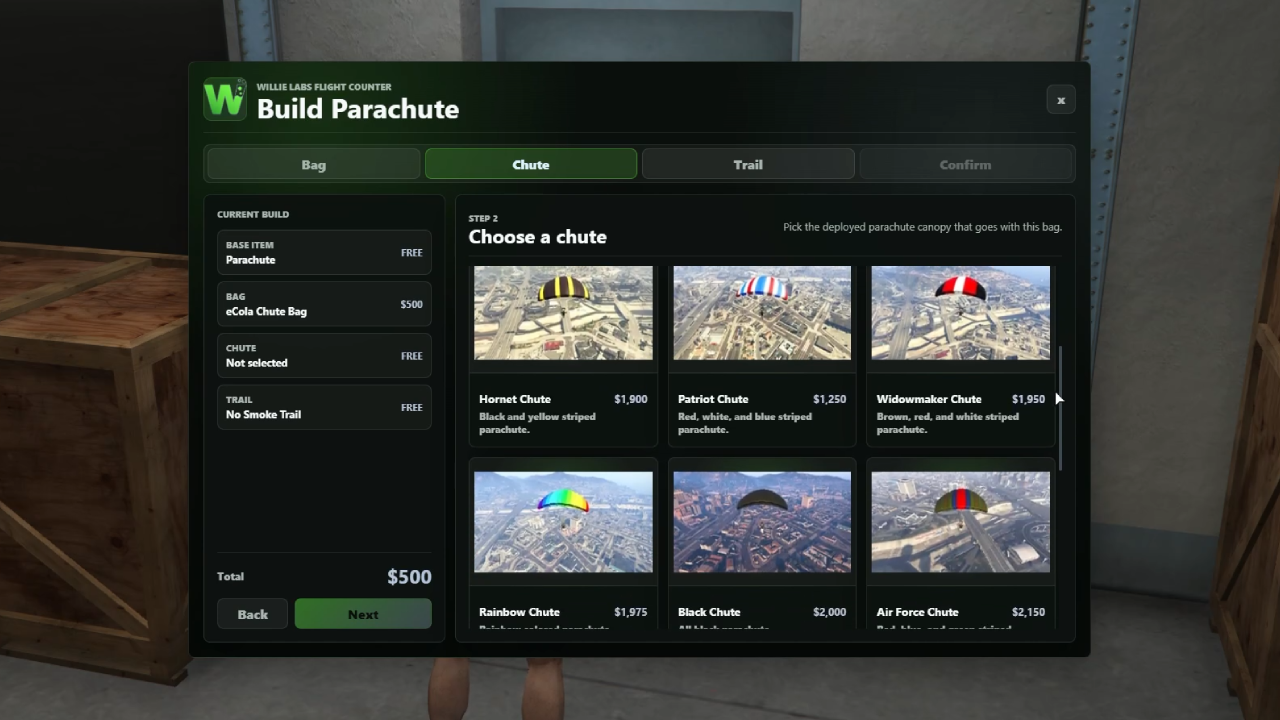 W-Labs Parachutes