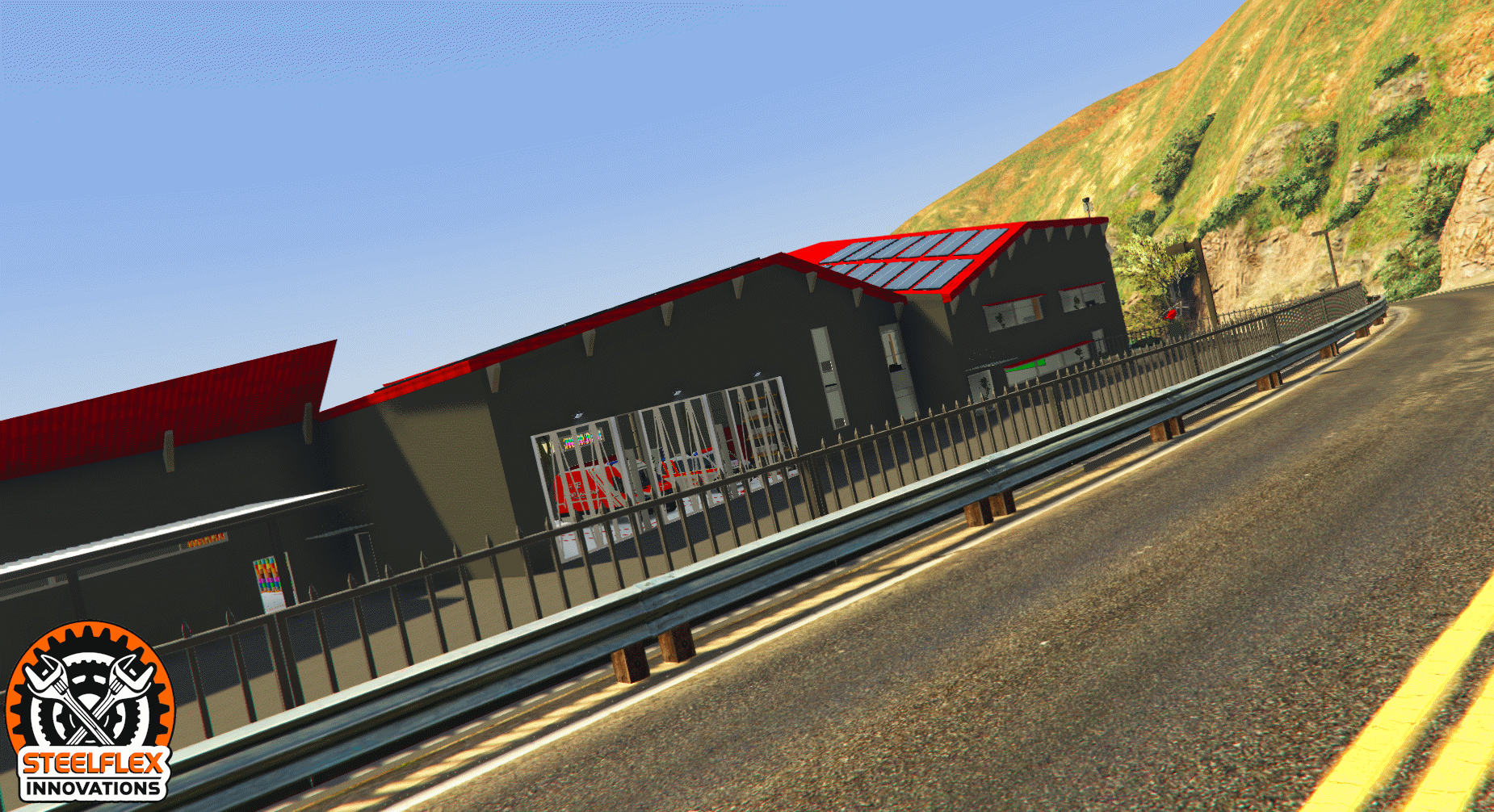 Luftrettung V3 Vinewood Hills mit Animierten Toren und Helipad Skript!