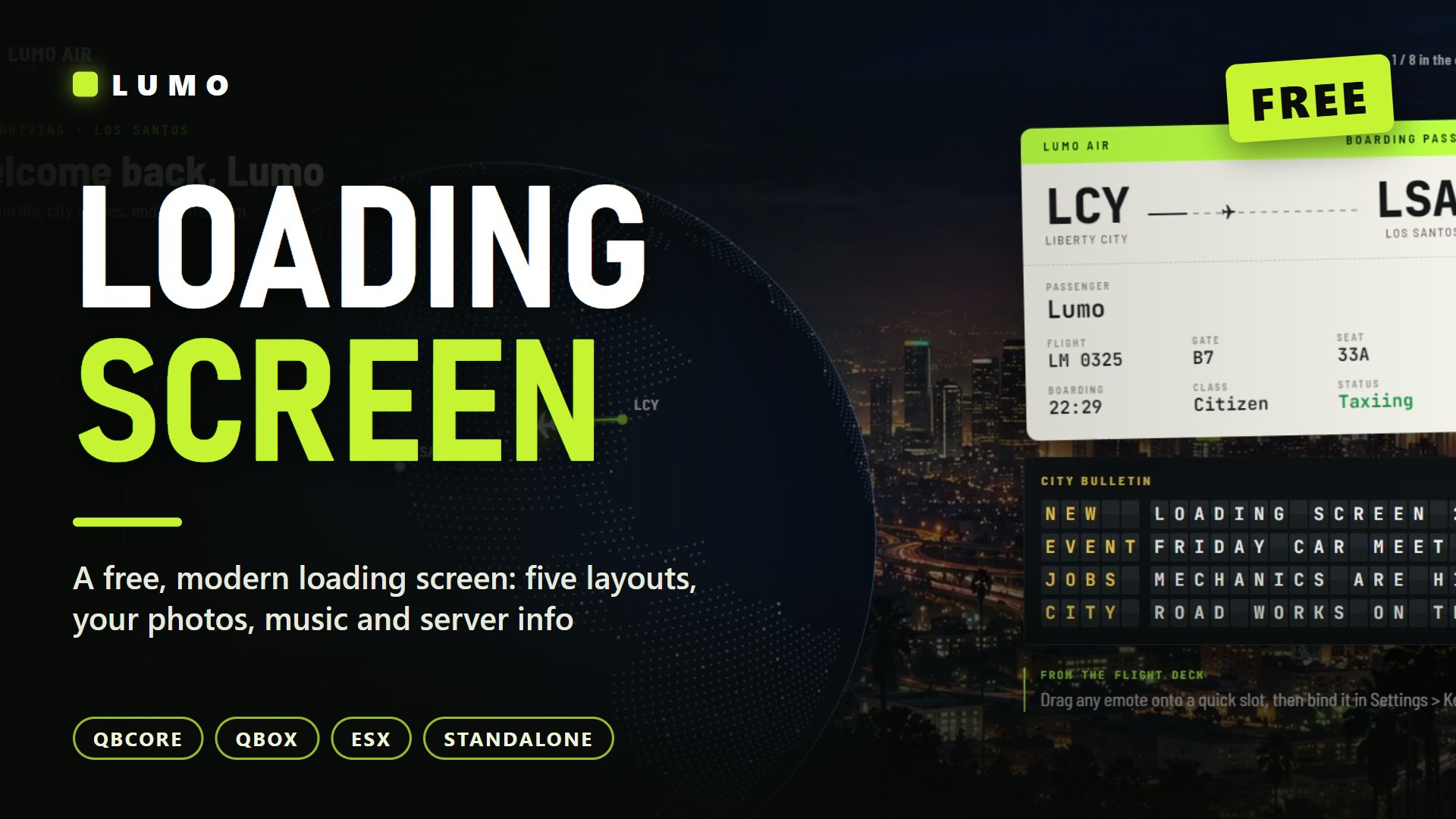 Lumo Loading — Animated Loading Screen (Free)