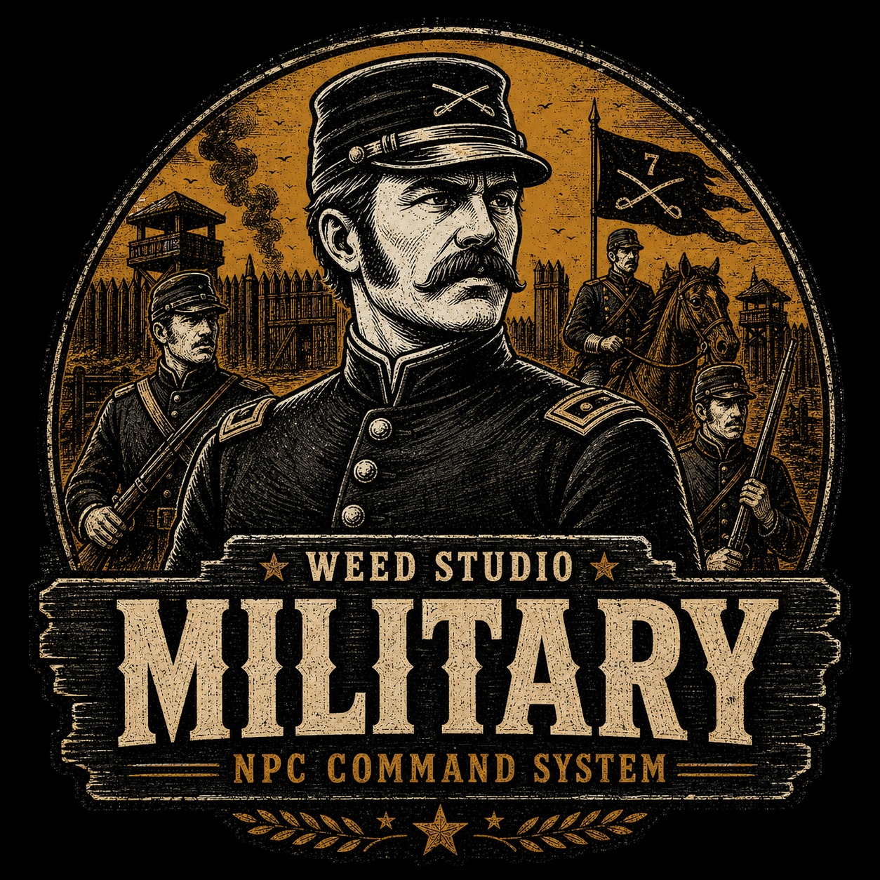 Weed Studio Military — Free VORP Military NPC System
