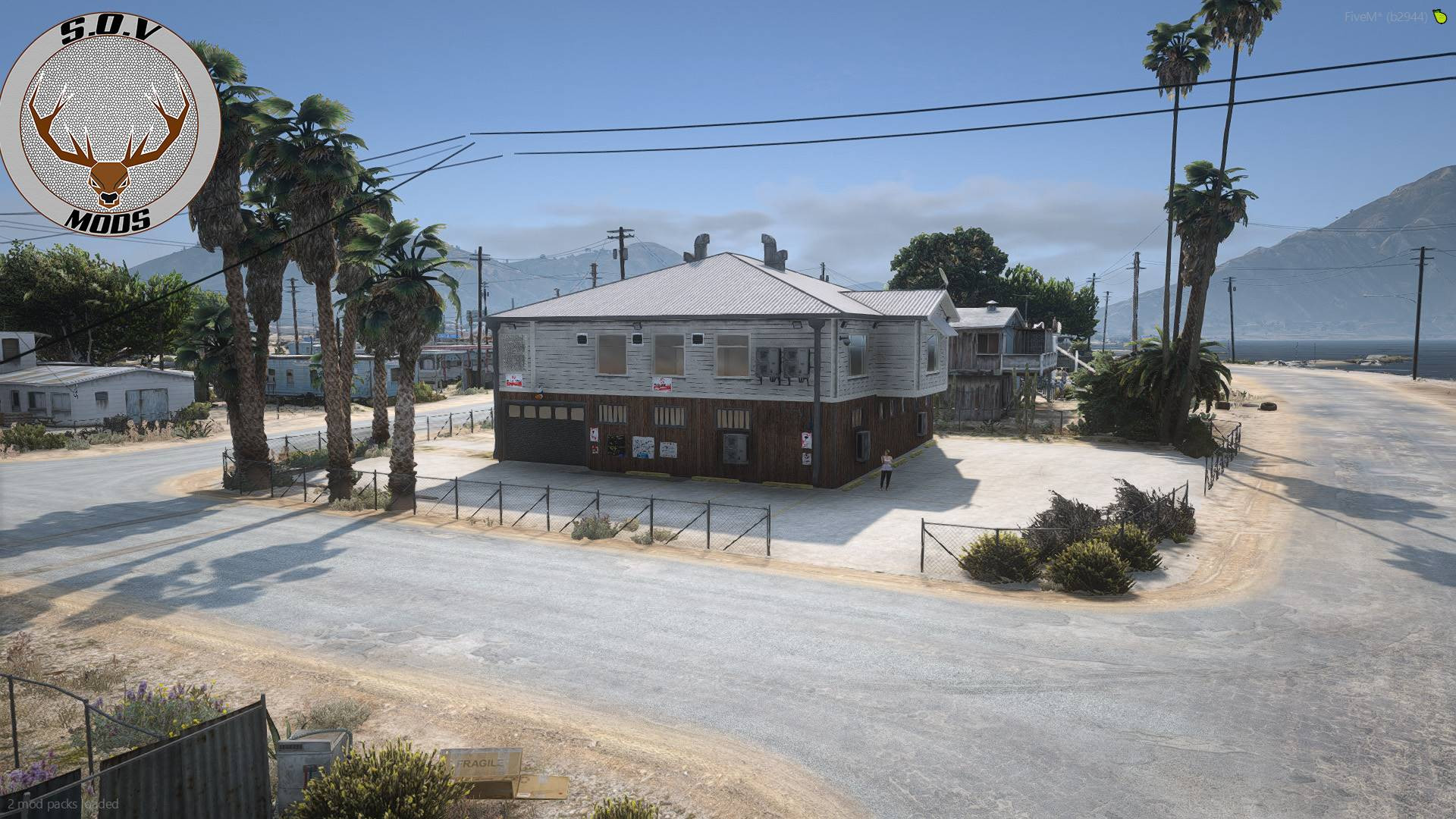Sandy Shores Police Station 01