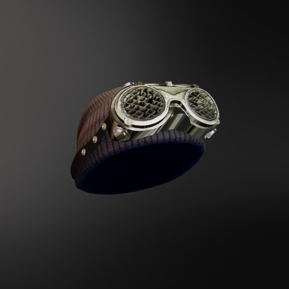 015. STEAMPUNK GOGGLES HAT [U]
