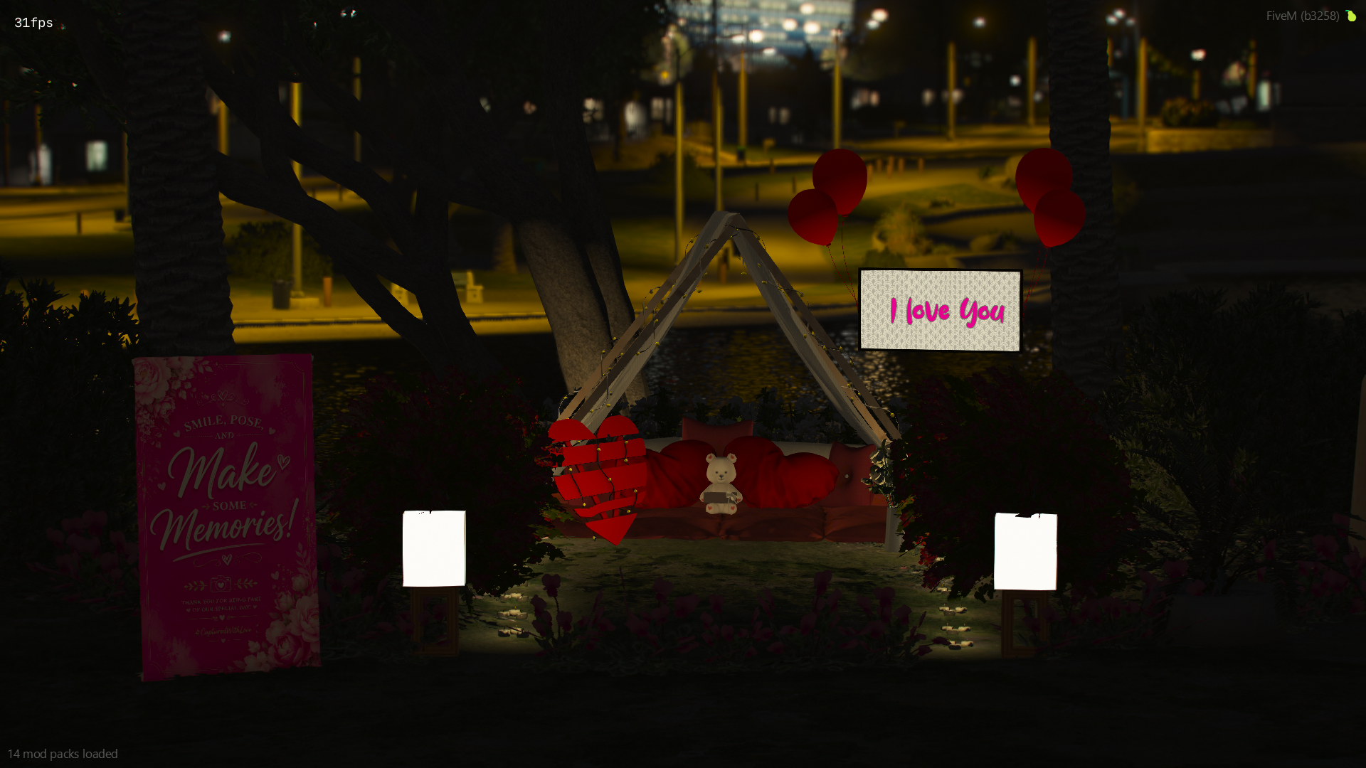 Mirror Park Romantic Setup – Couples YMAP