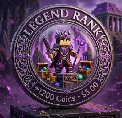 LEGEND RANK (Monthly) + 1200 Coins