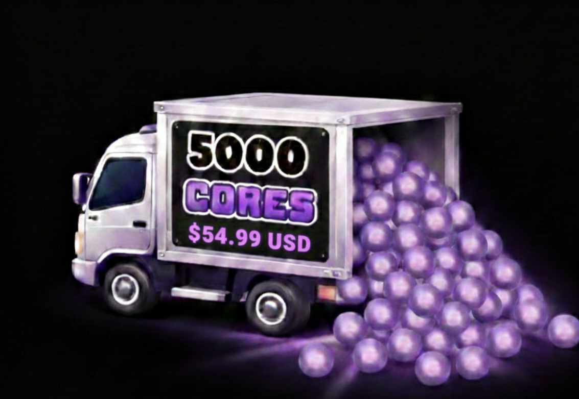 5,000 Cores