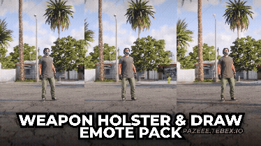 New Weapon Holster & Draw Emote Pack