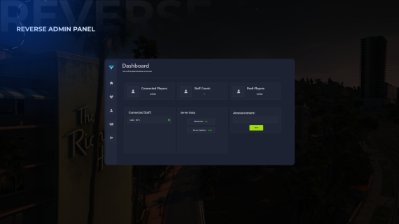 Standalone Reverse Panel