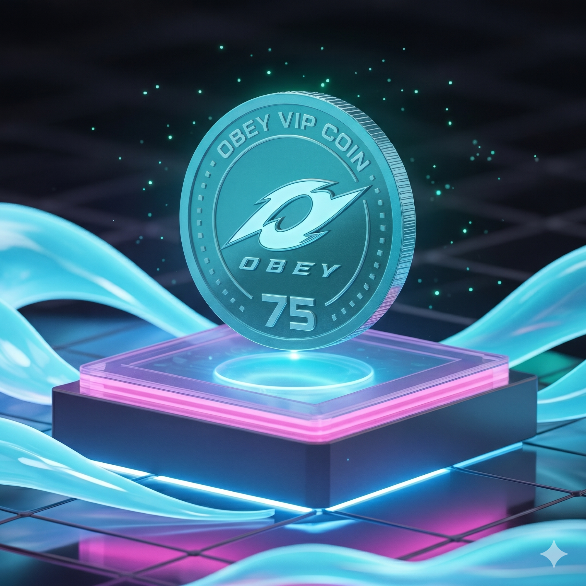75 Obey VIP Coins