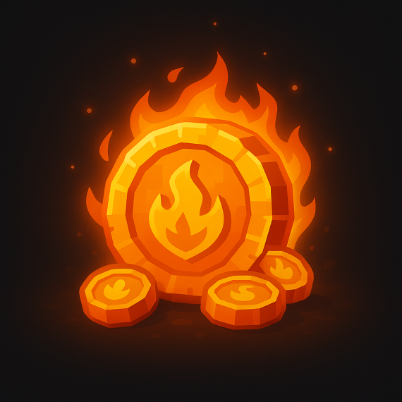 1,000 [+110 BONUS] Fury Coins - Pixelmon/Cobblemon