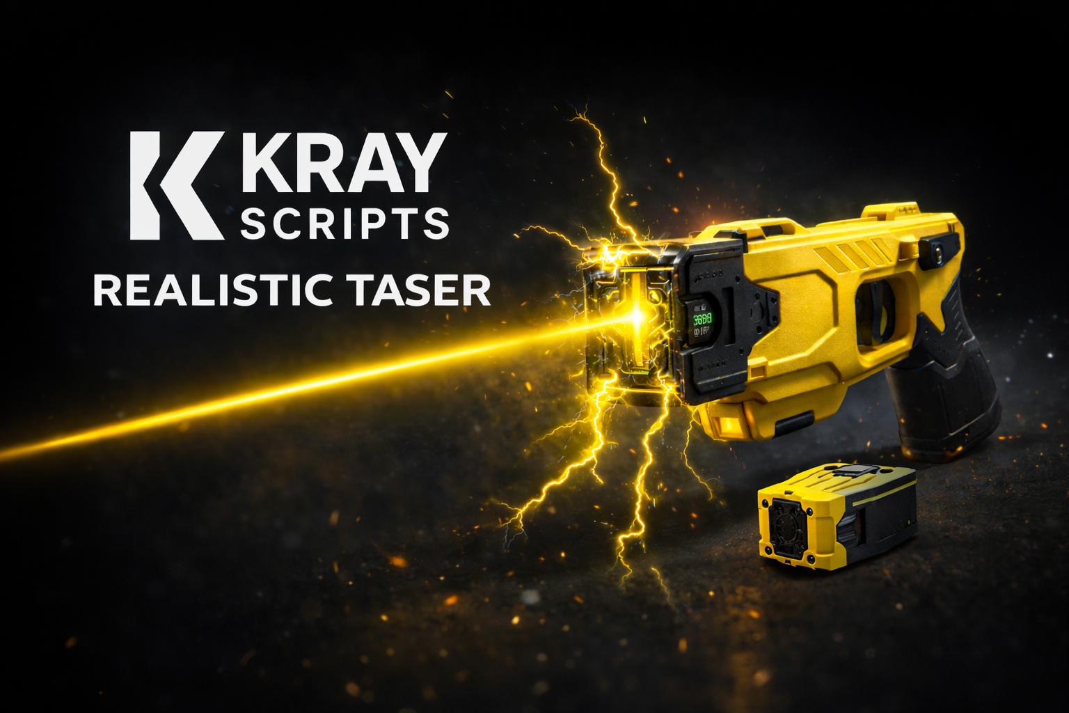Realistic Taser