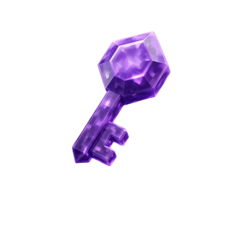 x10 Amethyst key