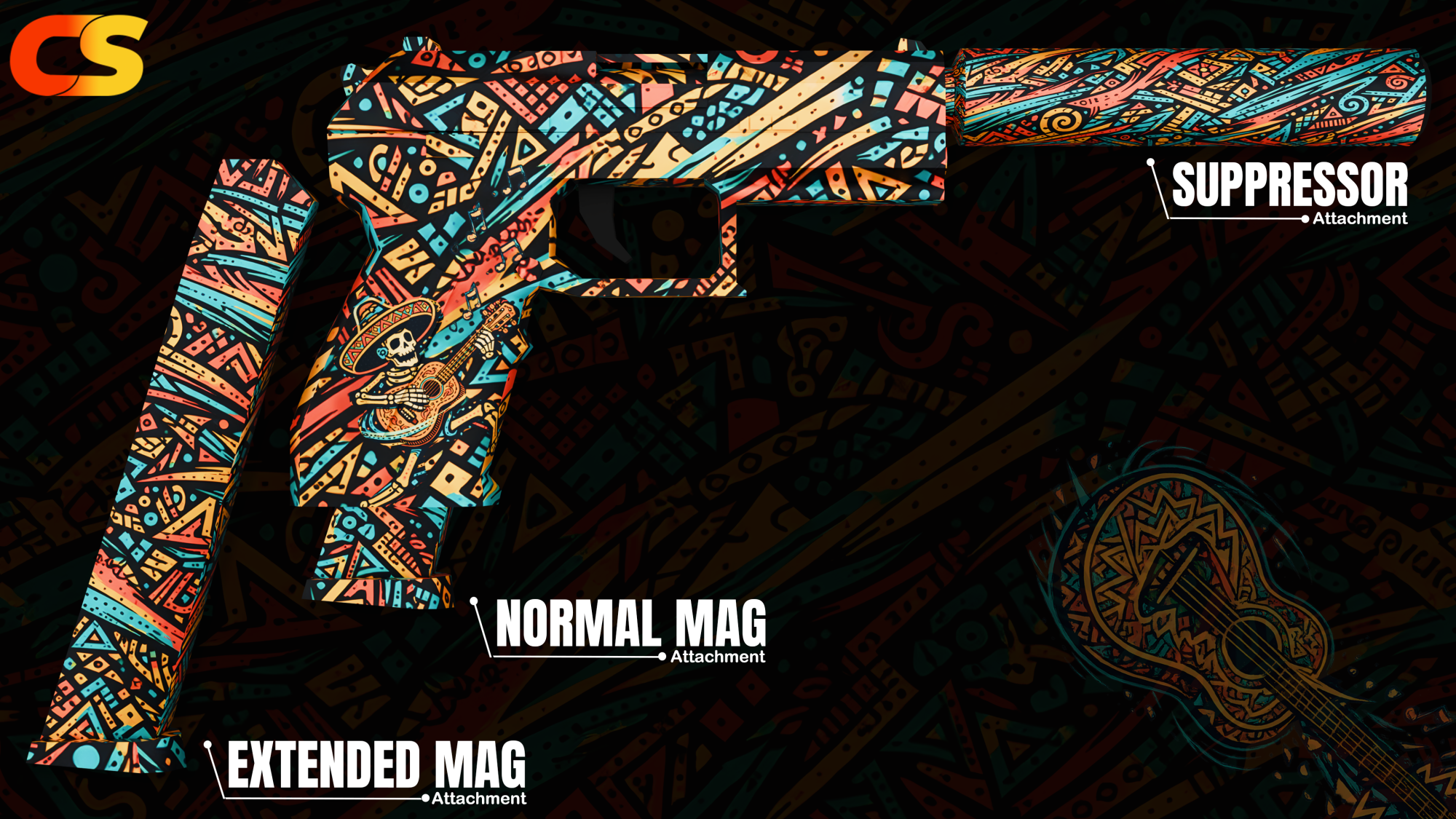 [RHYTHM REAPER ( COMBAT PISTOL )] OX-INVENTORY { WEAPON}