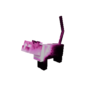 Solar Hot Pink Cat — cosmetic Cat Skins item on the NovaVoid Cat Civilization Minecraft server